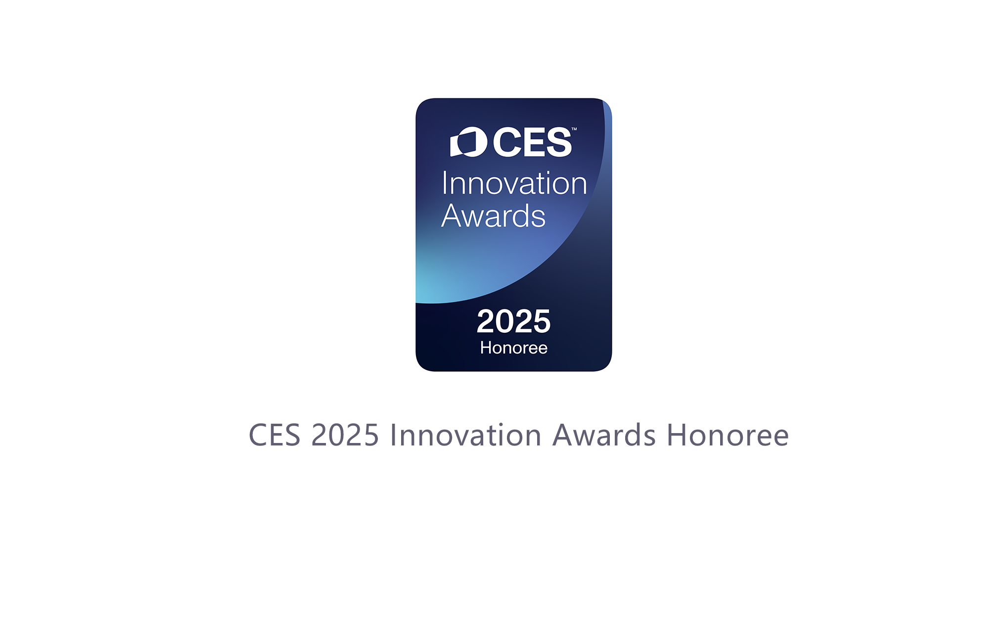 CES 2025 Innovation Award